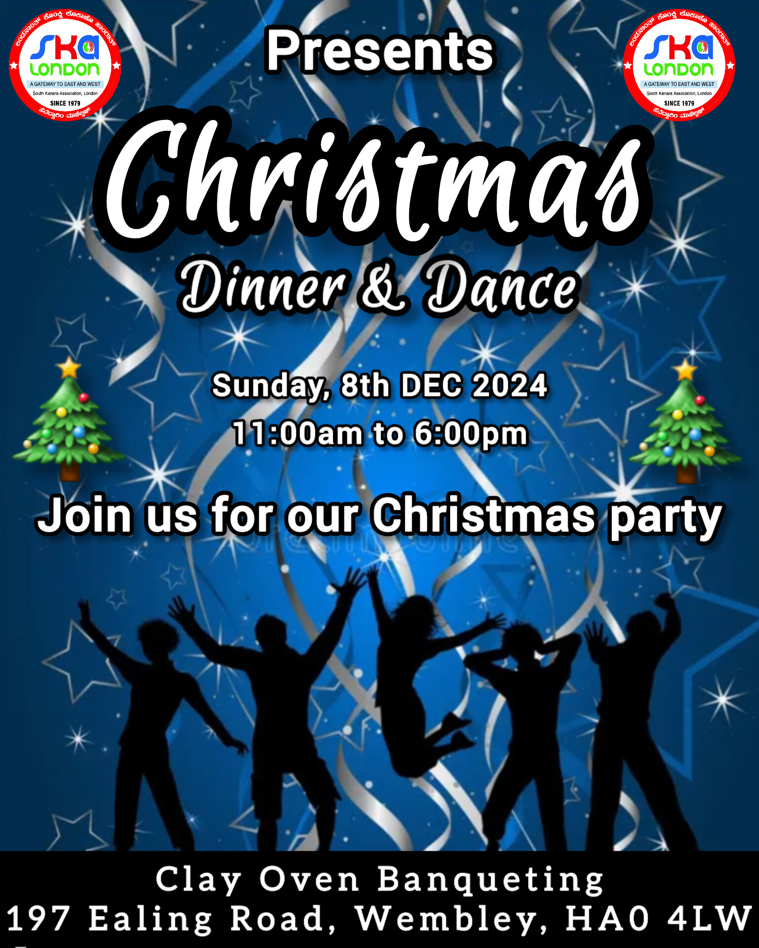 Ska London Presents: Christmas Dinner & Dance Party 2024